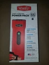 Weego 66 12-VOLT Portable Jump Starting Power Pack, 600 Cranking Amps Lumens. Fixed Price $169.99.
