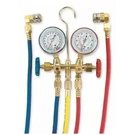 Fjc 6715 Brass Manifold Gauge Set For Refrigerant With 72" Hoses / Couplers. Fixed Price $111.48.