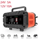 12V/10A 24V/5A Car Battery Charger W/ Smart Display - Auto Trickle Maintainer. Fixed Price $31.99.