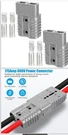 2PCS 175 Amp 600 Volt 1/0 Awg Battery Power Connector - Contact Gray. Fixed Price $17.88.