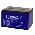 Mighty Max 12V, 9AH, Gel, Nb Replaces Schumacher Dsr Model IP-125C Pack. Fixed Price $64.99.