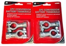 2 Sets Ate Pro Lead Conversion Side Terminal Battery Post Adapters #87004. Fixed Price $19.99.