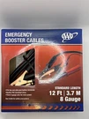 Aaa Emergency Booster Jumper Cables 12 Ft 8 Gauge Fits Top & Side Terminals. Fixed Price $15.99.