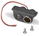 12V Car Cigarette Lighter Socket Splitter Dual Usb Charger Power Adapter Usa. Fixed Price $5.49.