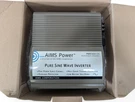 Aims Power PWRI30012S 300W Pure Sine Inverter 12VDC To 115VAC New Open Box. Fixed Price $77.99.