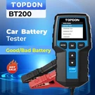 2026 Topdon BT200 12V 24V Car Truck Battery Tester Agm Gel Lead Acid Analyzer. Fixed Price $69.99.