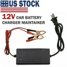 Car Battery Charger Maintainer Auto 12V Trickle Rv For Truck Motorcycle Atv Us. Fixed Price $18.90.