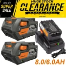Pack For Ridgid R840087 8.0AH Lithium Battery Rigid 18 Volt R840085 Power Tools. Fixed Price $34.99.