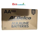 Acdelco 100CT Aa Battery, Maximum Power Super Alkaline 10YEAR Shelf Life. Fixed Price $23.99.