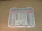 Justin Case, Booster Cables, New With Protective Glasses, Gloves. Fixed Price $20.98.