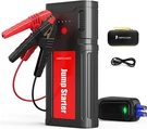 Portable 12V Car Battery Jump Starter Auto Booster 2500A 21800MAH. Fixed Price $79.99.