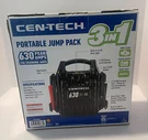 Cen-tech Portable Jump Pack In 1 Starter 630 Peak Amps New/opened Box. Fixed Price $95.99.