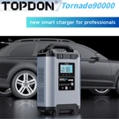 Topdon TORNADO90000 -pro Smart Charger With 9-STEP Charging & Supply Mode. Fixed Price $750.00.