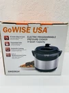Gowise Usa GW22614 Electric Pressure Cooker- 3 Quart. Fixed Price $35.00.