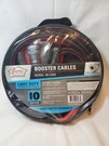 Xtreme Garage Booster Cables 10 Gauge - 12 Feet Light Duty 200 AMP/300 Peak Amps. Fixed Price $23.00.