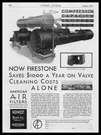 1930 American Air Filter Company Compressor Louisville Kentucky Vintage Print Ad. Fixed Price $19.95.