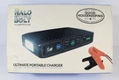 White Halo Bolt 57720 Phone Charger Car Jump Starter + Led Flood Light. Fixed Price $19.99.