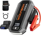 Wolfbox 2000A Jump Starter 44.4WH 12V Booster Led Display 7L Gas 6L Diesel. Fixed Price $104.99.