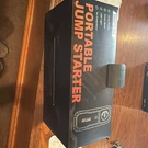 Brpom Jump Starter, Power Bank, Led Light, Air Compressor Model G20 New. Fixed Price $48.00.