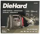 Diehard Platinum 1500A 12V Li-ion Jump Starter Inflator DH0166 New. Fixed Price $89.70.