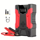 Jump Starter Portable 10000MAH Lithium Battery Charger Emergency Air Compressor. Fixed Price $29.99.