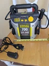 Stanley Fatmax 700 Amp Jump Starter With Compressor, Flashlight & Usb Charging. Fixed Price $34.95.