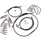 Burly Brand Complete Black Vinyl Handlebar Cable/brake Line Kit B30-1192. Fixed Price $398.21.