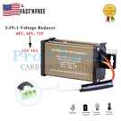Golf Cart E-bike Lcp Displays Battery Voltage Reducer 48V 60V 72V To 12V 10A. Fixed Price $13.99.