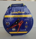 Goodyear Booster/jumper Cables 8 Gauge Long 12 Ft Heavy Duty Full Size Vehicles. Fixed Price $11.99.