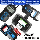 Topdon Battery Tester Cranking Charging System Analyzer With Printer. Fixed Price $42.99.