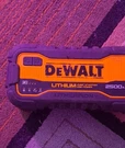 Dewalt 2500A Portable Lithium Ion Jump Starter. Fixed Price $120.00.