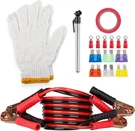 Roadside Emergency Car Kit 30-PIECE Trip Essentials Tool Set With Jumper. Fixed Price $56.75.