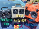 Portable Bluetooth Speaker Boombox Waterproof Pelican Apache CASE-140 Watts Ttl. Fixed Price $319.95.