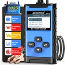 Autophix BAS100 Car Battery Tester 12/24V Quick Charging Circut Check Analyzer. Fixed Price $32.39.