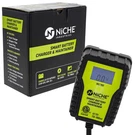 Niche Fully-automatic 1-AMP Lcd Smart Battery Charger 12-VOLT Watercraft. Fixed Price $27.95.