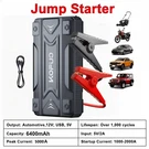 Kopuo Portable Car Starter Power 5000A Jump Optional 10000A All-in-one. Fixed Price $550.00.