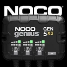 Noco Genius GEN5X3 3-BANK 15A (5A/BANK) 12V Onboard Marine Battery Charger. Fixed Price $199.95.