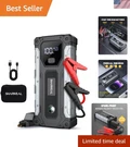 Quick 5000A Jump Starter With Dual Usb And Smart Protection Technology. Fixed Price $71.99.