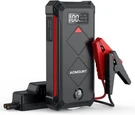 Acmount P100 Car Jump Starter, 5000A Peak Lithium Battery Red. Fixed Price $99.40.