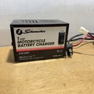 Schumacher Amp Battery Charger MC-1 Motorcycle, Atv, Lawn Tractor 6 / 12 Volt. Fixed Price $29.97.