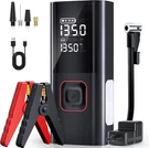 Jump Starter With Air Compressor 5000A 12V 160PSI Car Battery Booster Led Light. Fixed Price $77.99.