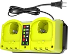 2-PORT Fast Charger For Ryobi 18V Battery P108 P197 Replaces P117 P118 P119 Us. Fixed Price $25.99.
