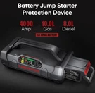 Lokithor Apartx 3000A Jump Starter W/ Upgraded Battery 4000A 26500MAH 98WH PD60W. Fixed Price $216.94.