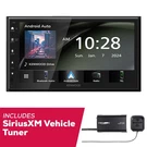 Kenwood DMX40S 6.8" Single Din Multimedia With SXV300V1 Siriusxm Tuner. Fixed Price $349.00.