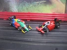 New Tyco Ho Scale Slot F Indy Cars #19 Bennentton And #8 Diehard (read). Fixed Price $24.99.