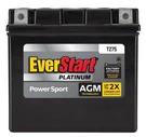 Everstart Platinum Agm Power Sport Battery, Group Size TZ7S 12 Volt, 130CCA 2/26. Fixed Price $74.94.