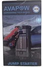 Avapow A18 Car Battery Jump Starter & Power Bank Black 2000A Peak 27800MAH 12V. Fixed Price $60.92.