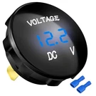 Daiertek Dc 12V 24V Display Automotive Replacement Blue Led Voltmeter. Fixed Price $13.21.