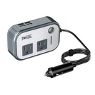 200W Car Power Inverter, Foval 12V Dc To 110V 3. 2IN X 2. 1. 5IN, Grey. Fixed Price $30.13.
