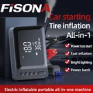 Car Jump Starter Battery With Air Compressor 6000A Charger Emergency Power Bank. Fixed Price $51.29.